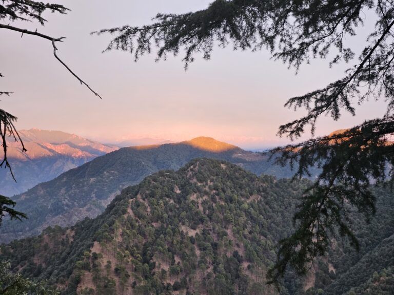 Sunsets in Mussoorie, The Coverpage Boutique Stays, Bataghat, Mussoorie