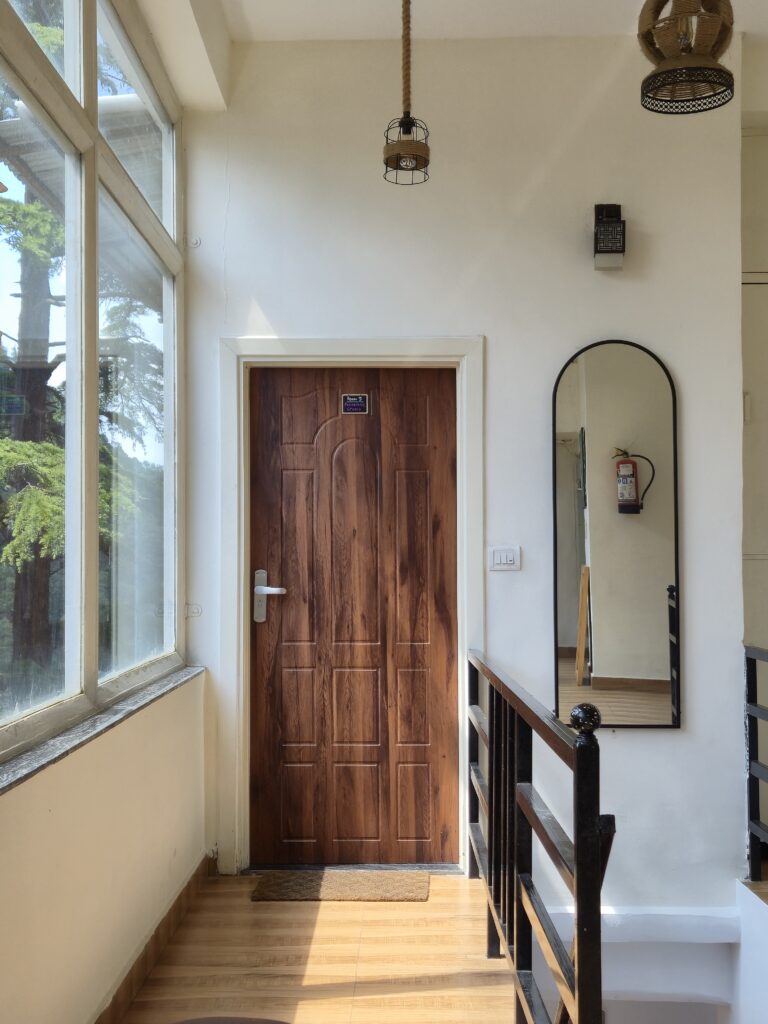 Lobby and corridors, The Coverpage Boutique Stays, Bataghat, Mussoorie