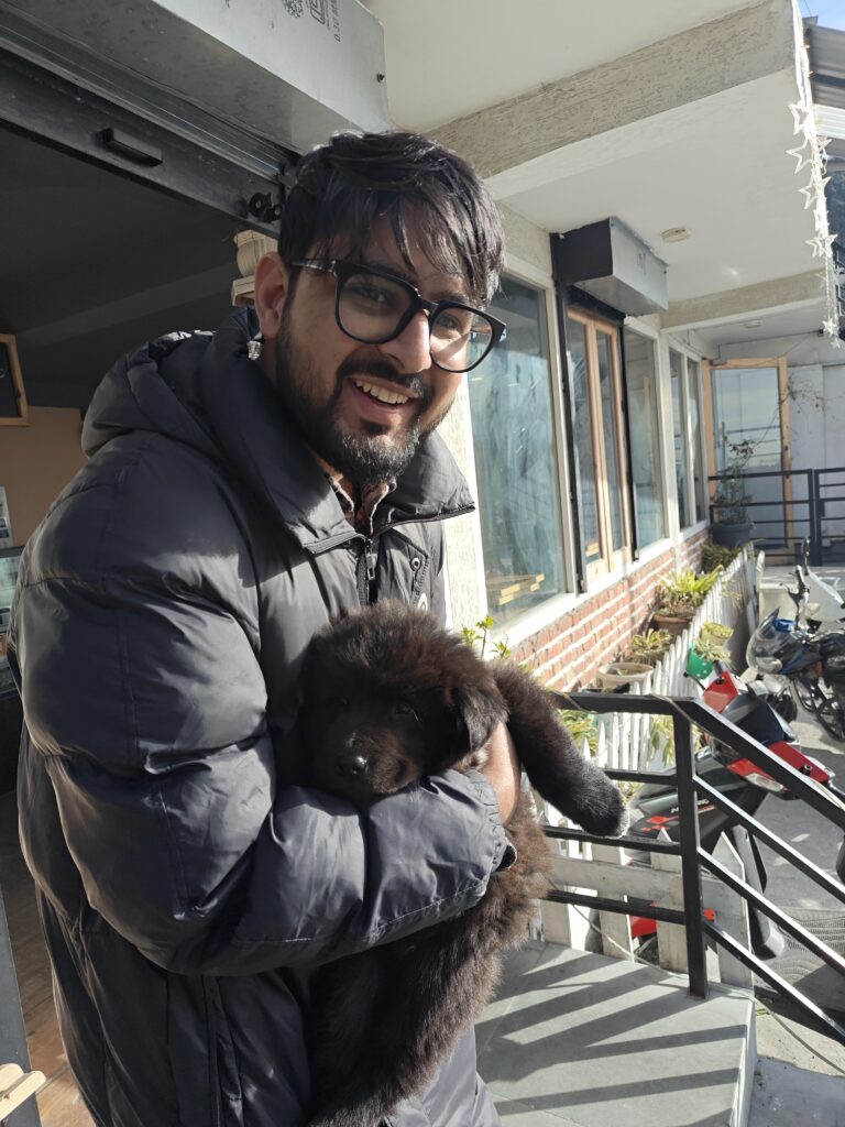 Guests with their pets, The Coverpage Boutique Stays, Mussoorie