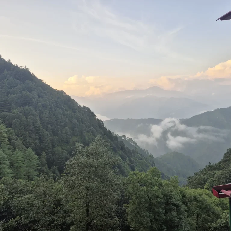 Sunsets in Mussoorie, The Coverpage Boutique Stays, Bataghat, Mussoorie