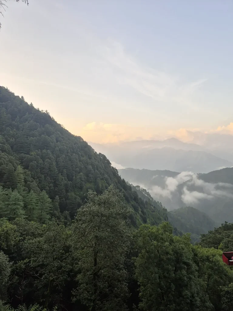 Sunsets in Mussoorie, The Coverpage Boutique Stays, Bataghat, Mussoorie