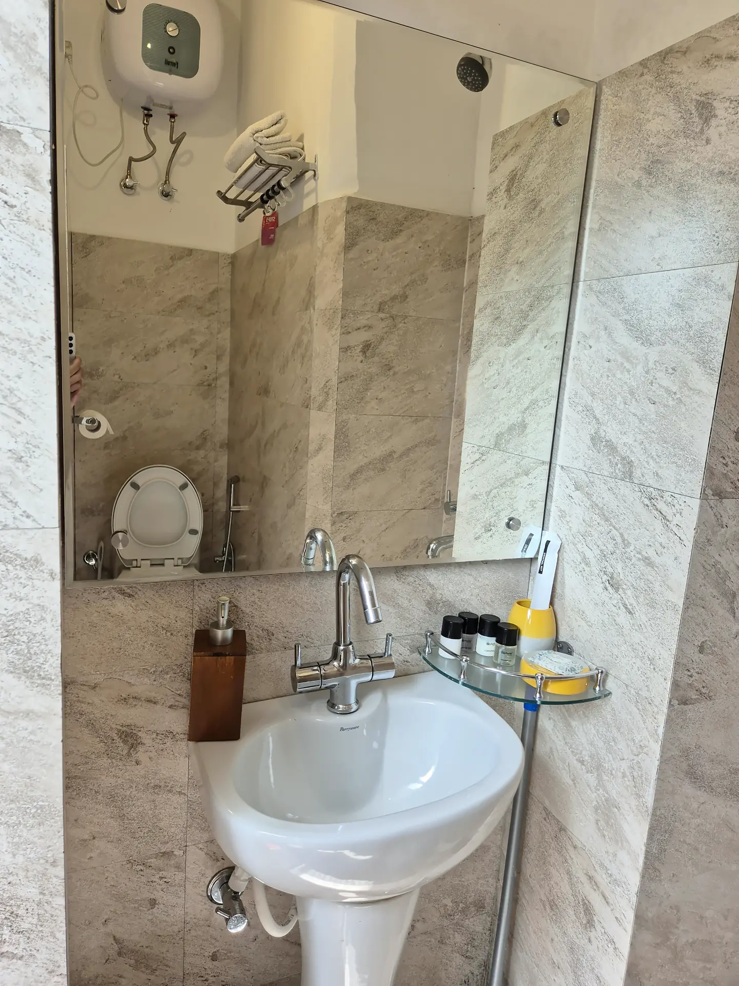 Bathroom, Panoramic Studio room, The Coverpage Boutique Stays, Mussoorie