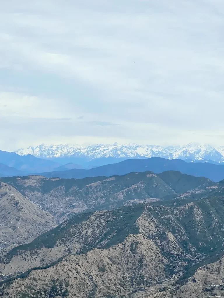 Clear skies in Mussoorie, The Coverpage Boutique Stays, Bataghat, Mussoorie