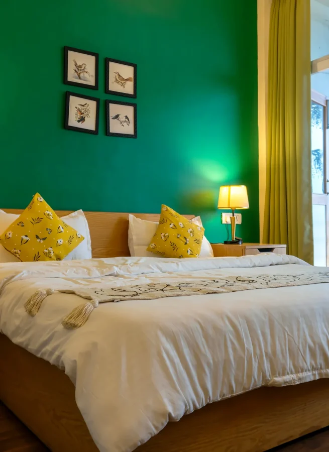 Peak View Perch room at The Coverpage Boutique Stays